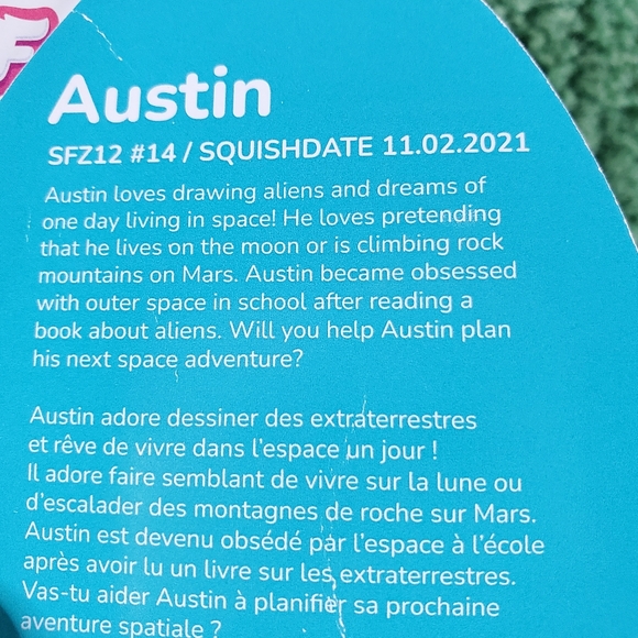 Austin Fuzzamallow Squishmallow 12 Inch Avocado BNW Ripped Tag - Picture 7 of 7